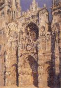 Claude Monet Rouen Cathedral,portrait of Sint-Romain-s Tower oil